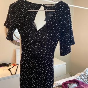 Abercrombie polka dot romper